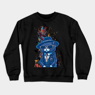 big boss cat Crewneck Sweatshirt